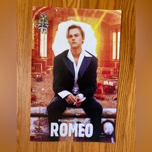 Romeo & Juliet Movie Poster - Leonardo DiCaprio Poster 🎭🎭